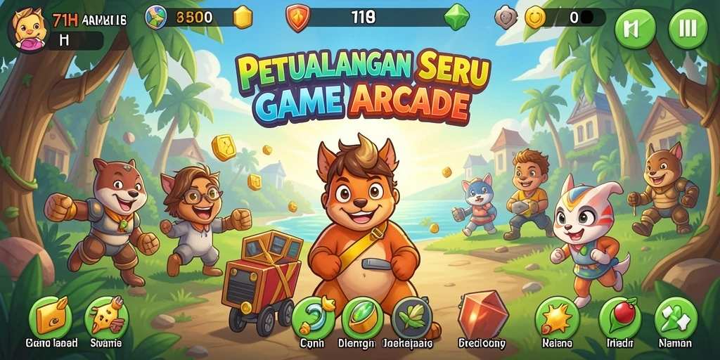Screenshot utama 71H menunjukkan gameplay seru dan tantangan yang menarik.