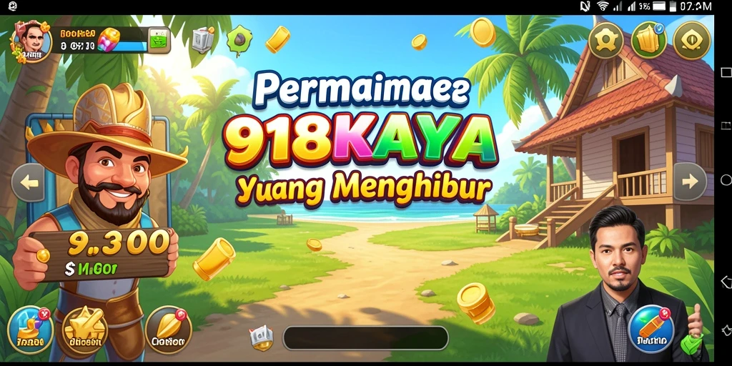 Screenshot utama 918KAYA menampilkan gameplay yang seru dan menarik.