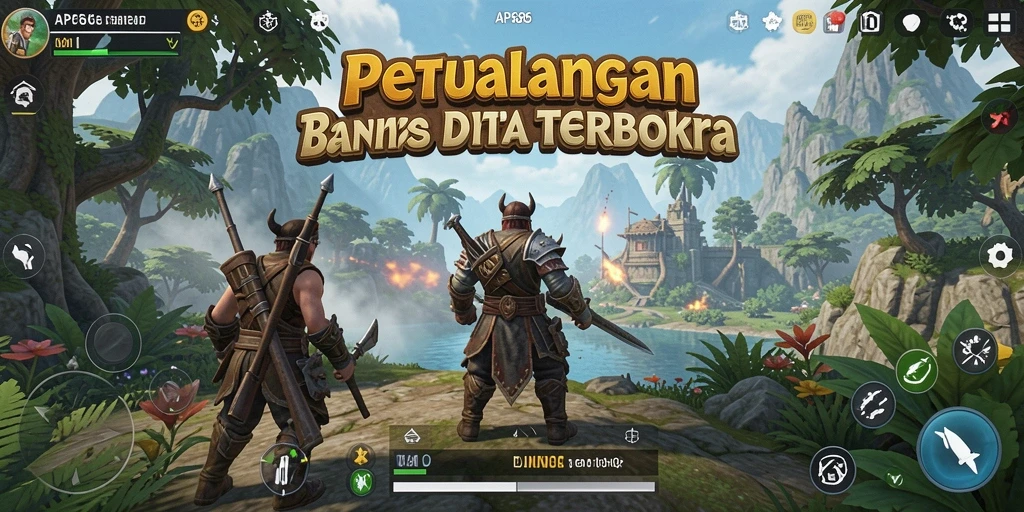 Gameplay menarik di dunia terbuka yang penuh kemungkinan.