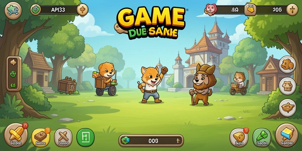 Screenshot gameplay API33 menampilkan kemajuan strategis dalam game Idle.
