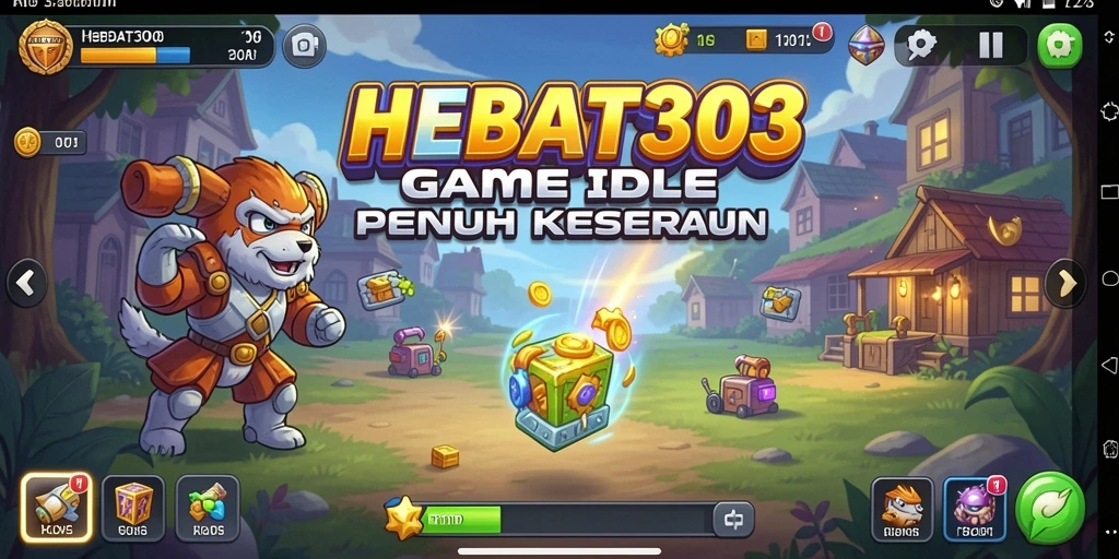 Tampilan gameplay HEBAT303 dengan karakter dan sumber daya yang beragam.