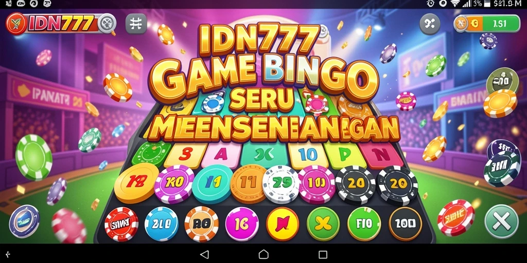 Screenshot gameplay Bingo IDN777 yang menampilkan momen seru.