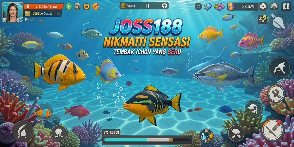 Tampilkan aksi menembak ikan yang mendebarkan di JOSS188.