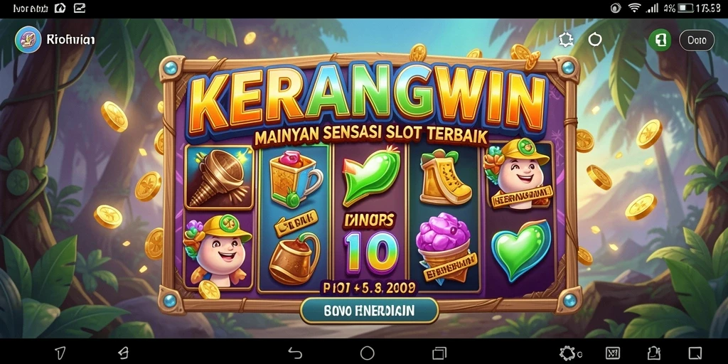 Tampilan gameplay KERANGWIN yang menarik dan seru.