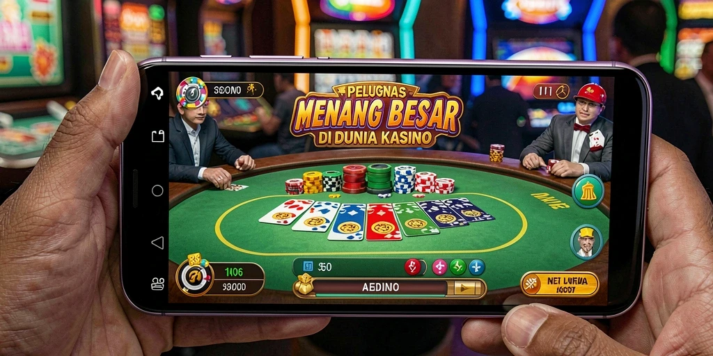 Gameplay mendebarkan di dalam aplikasi N06 dengan banyak pilihan permainan Kasino.