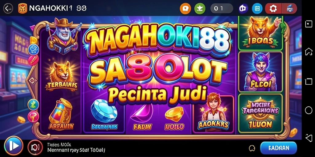 Tampilan luar biasa dari gameplay Slot NAGAHOKI88.