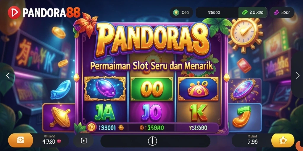 Tampilan gameplay menarik dari PANDORA88 di slot yang seru.