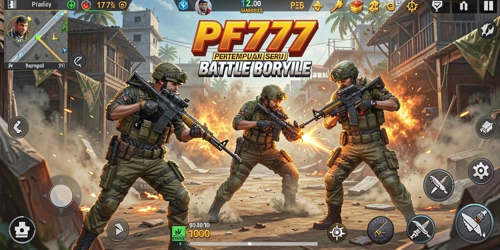 Tampilan seru gameplay PF777 dengan aksi tak terlupakan.