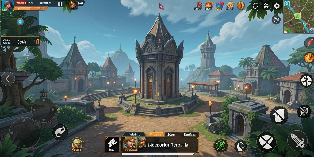 Gameplay seru dan menegangkan di WTOBET Tower Defense.